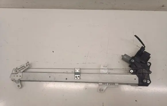 Front door window regulator with motor
