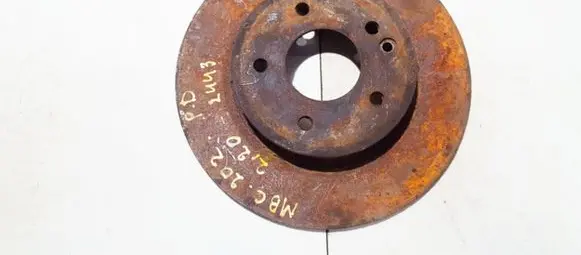 Mercedes-Benz C W202 Front brake disc neventiliuojamas