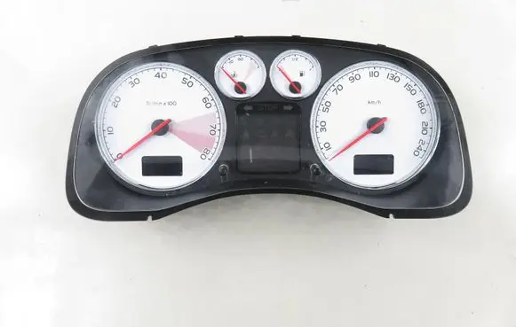 Peugeot 307 Speedometer (instrument cluster) P9661323080 9661323080
