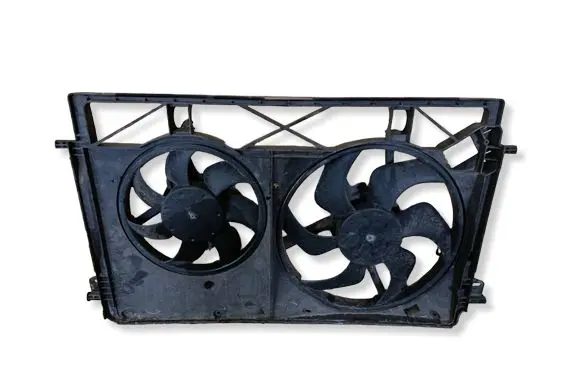 Opel Vivaro Electric radiator cooling fan 93868359 1180614X 214818795R