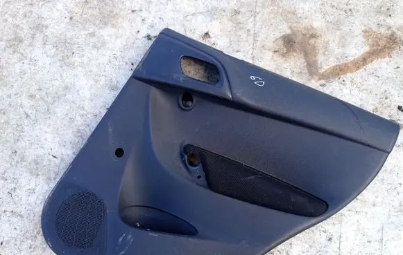 Rear door card panel trim