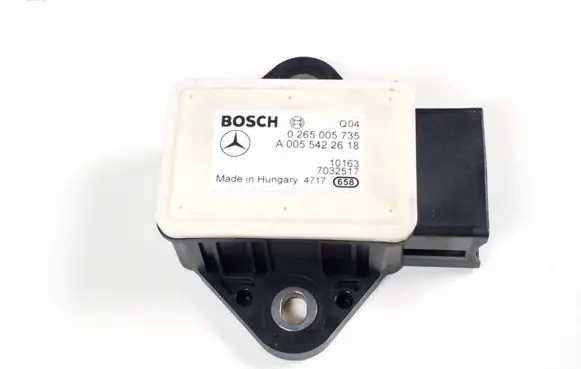 Mercedes-Benz E C207 W207 ESP acceleration yaw rate sensor A0055422618