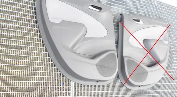 Opel Crossland X Rear door card panel trim 199CCM
