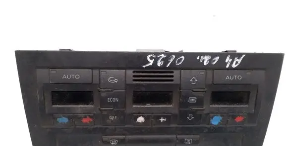 Audi A4 S4 B6 8E 8H Climate control unit 8E0820043H