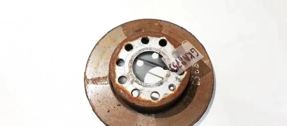 Volkswagen Caddy Rear brake disc neventiliuojamas