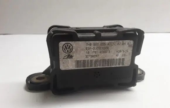 Audi A3 S3 8P ESP acceleration yaw rate sensor 7H0907655A 10170103663