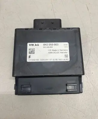 Audi A4 S4 B8 8K Other control units/modules 8K0959663 111002100