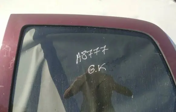 Opel Meriva A Rear door window glass 