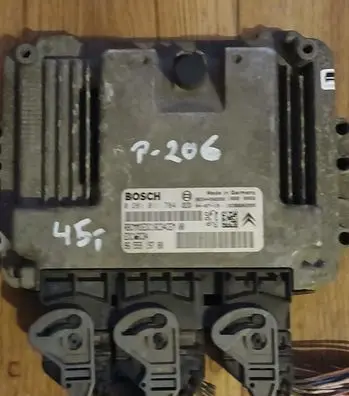 Peugeot 206 Engine control unit/module ECU 9655919780
