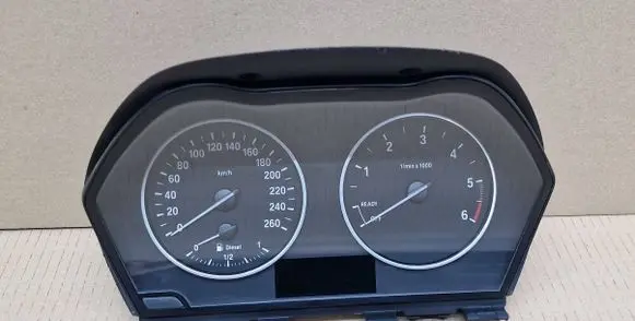 BMW 3 F30 F35 F31 Speedometer (instrument cluster) 9232891