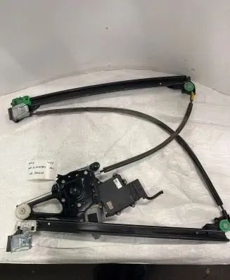 Seat Alhambra (Mk1) Sliding door window regulator with motor 7M3837401 YM21A23201AA