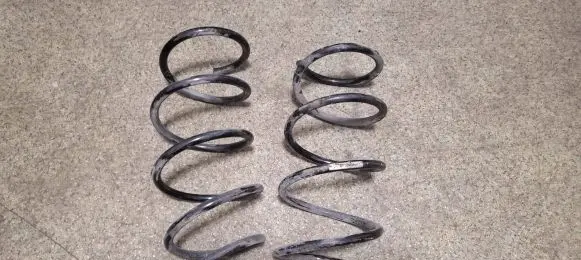 Front coil spring