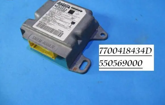 Renault Scenic I Airbag control unit/module 7700418434D 550569000