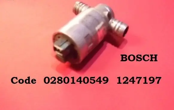 BMW 3 E30 Idle control valve (regulator) 0280140549 1247197