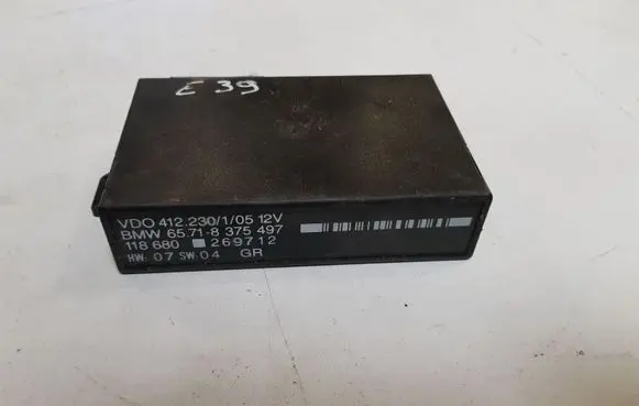 BMW 5 E39 Comfort/convenience module 8375497
