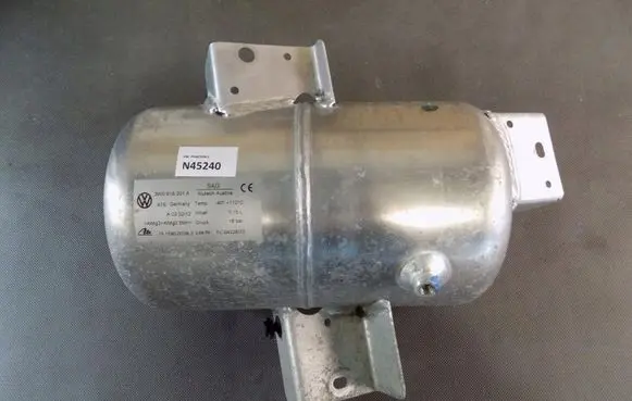 Volkswagen Phaeton Air suspension tank/reservoir 3W0616201A