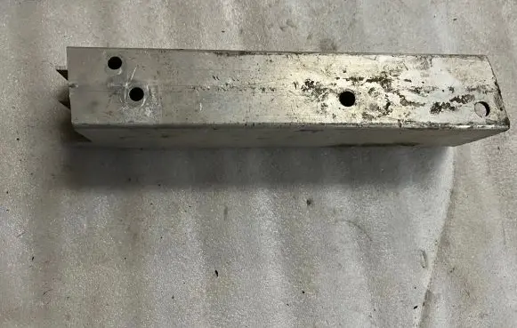 Front bumper shock/impact absorber