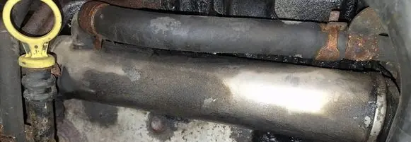 EGR valve cooler