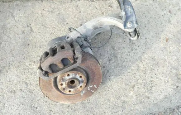 Citroen C6 Front wheel hub spindle knuckle 9661544680C