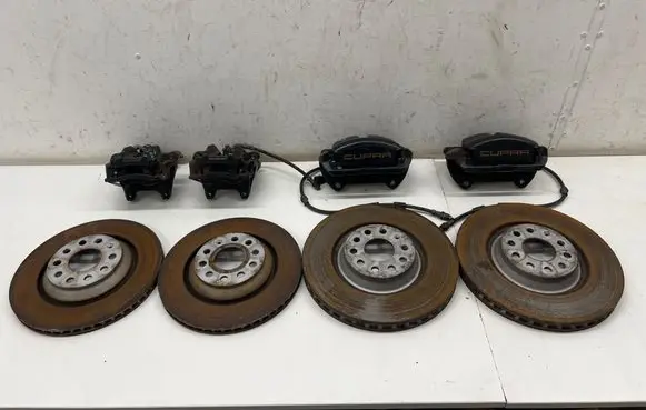 Cupra Leon Brake discs and calipers set 7782A 7783A 5WA615405AE