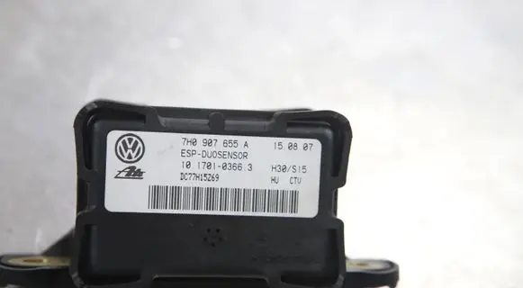 Volkswagen Touran I ESP acceleration yaw rate sensor 7H0907655A