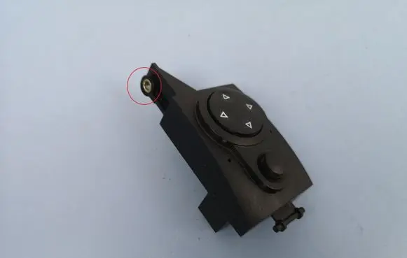 Volkswagen Touareg I Steering wheel adjustment switch 3D0953551