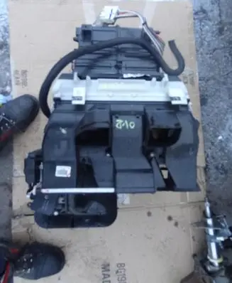 Interior heater climate box assembly