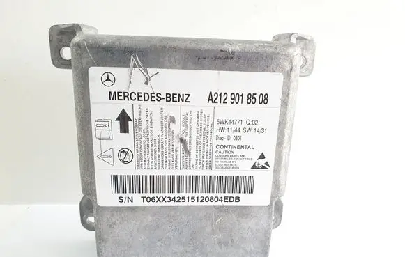 Mercedes-Benz E W212 Airbag control unit/module A2129018508