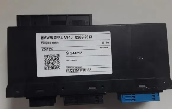 BMW 5 F10 F11 Other control units/modules 9244392