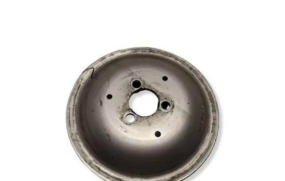 Audi A6 S6 C6 4F Water pump pulley 06E121031