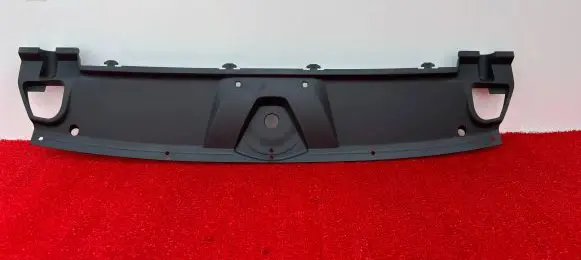 Engine bonnet/hood lock trim molding