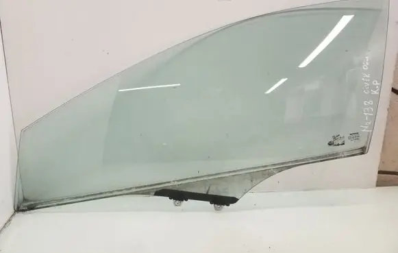 Honda Civic Front door window glass four-door 43R007951