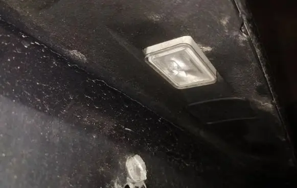 Mercedes-Benz E W212 Number plate light