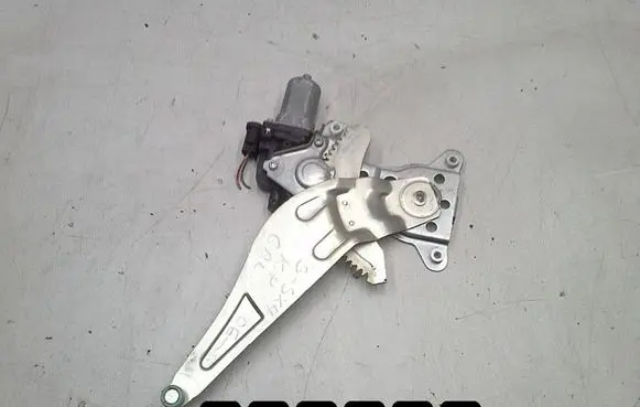 Front door window regulator with motor