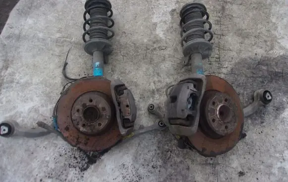 BMW 7 E65 E66 Front shock absorber with coil spring 333KM