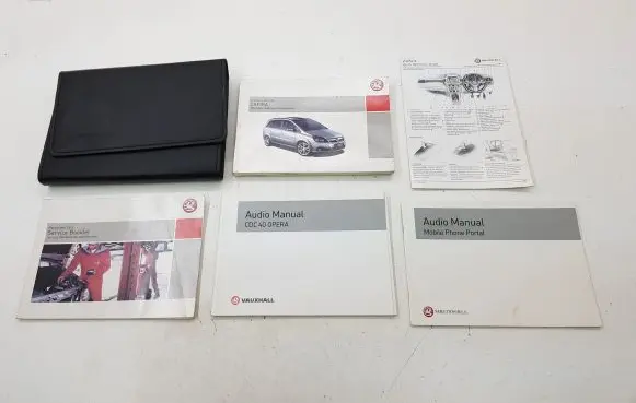 Opel Zafira A Owners service history hand book TS1639B06
