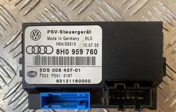 Audi A4 S4 B6 8E 8H Seat control module 8H0959760 5DS00843701 83121160000