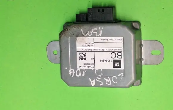 Opel Astra J GPS navigation control unit/module 5WK50278B 13384291