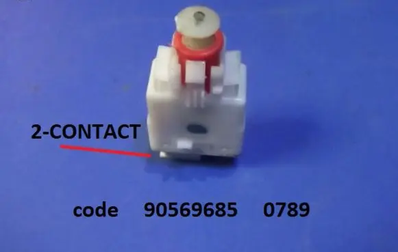 Opel Omega B1 Clutch pedal sensor 90569685 0789