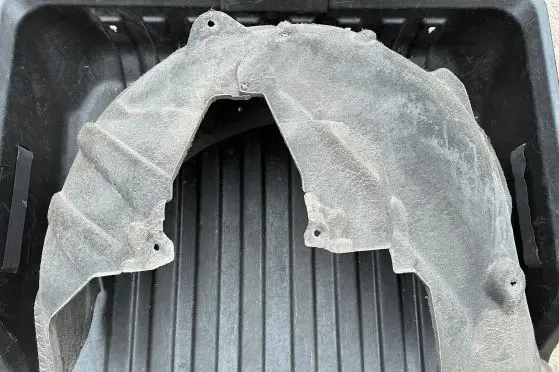 Volvo S90, V90 Rear arch fender liner splash guards 31383356