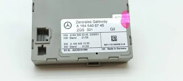 Mercedes-Benz ML W164 Gateway control module A1645406745 A1645404345 A1644451000
