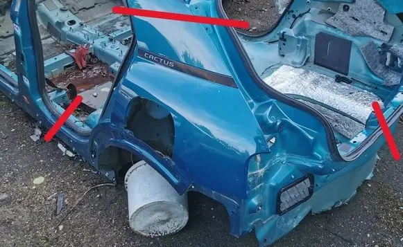 Rear quarter panel
