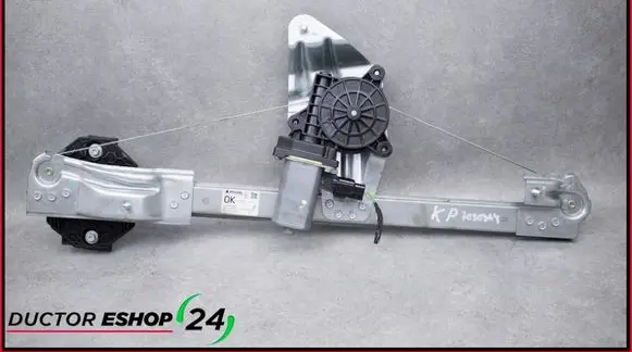 Renault Captur Front door window regulator with motor 807213282R