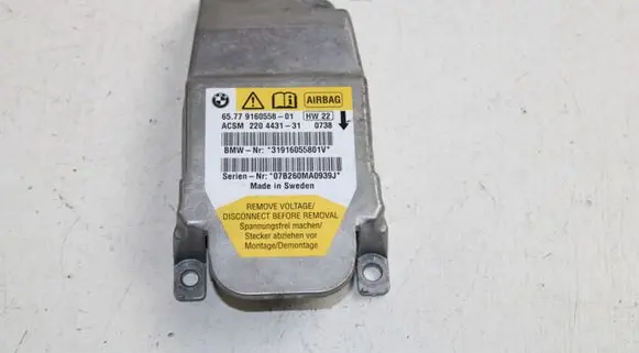 BMW 5 E60 E61 Airbag control unit/module 9160558