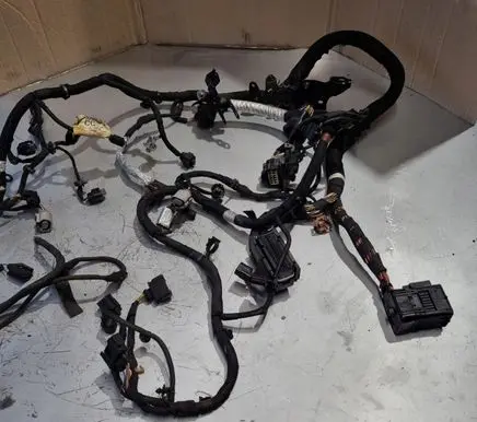 Engine installation wiring loom