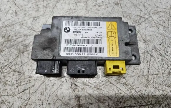 BMW 7 E65 E66 Airbag control unit/module 65776929558 037125060