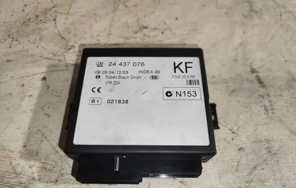 Opel Zafira A Comfort/convenience module 24437076