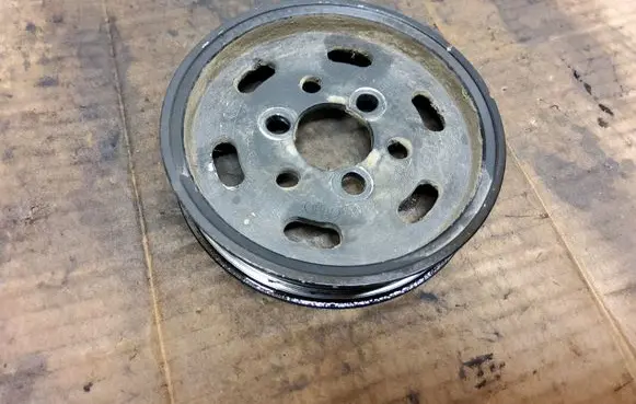 Seat Cordoba (6K) Power steering pump pulley 038145255B