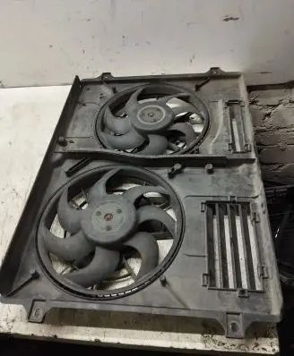 Volkswagen PASSAT B3 Cooling fan wiring 