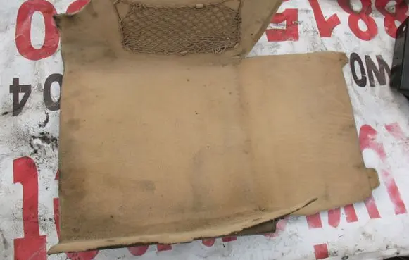 Mercedes-Benz CL C215 Rear floor carpet liner 